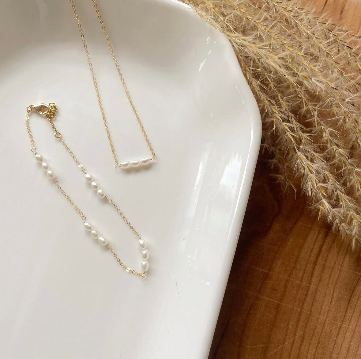 Pearl Cluster Bracelet