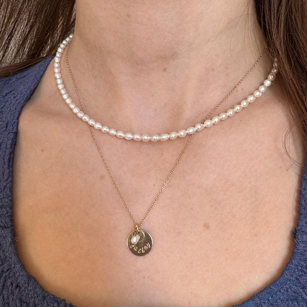 Pearl Beaded Necklace
