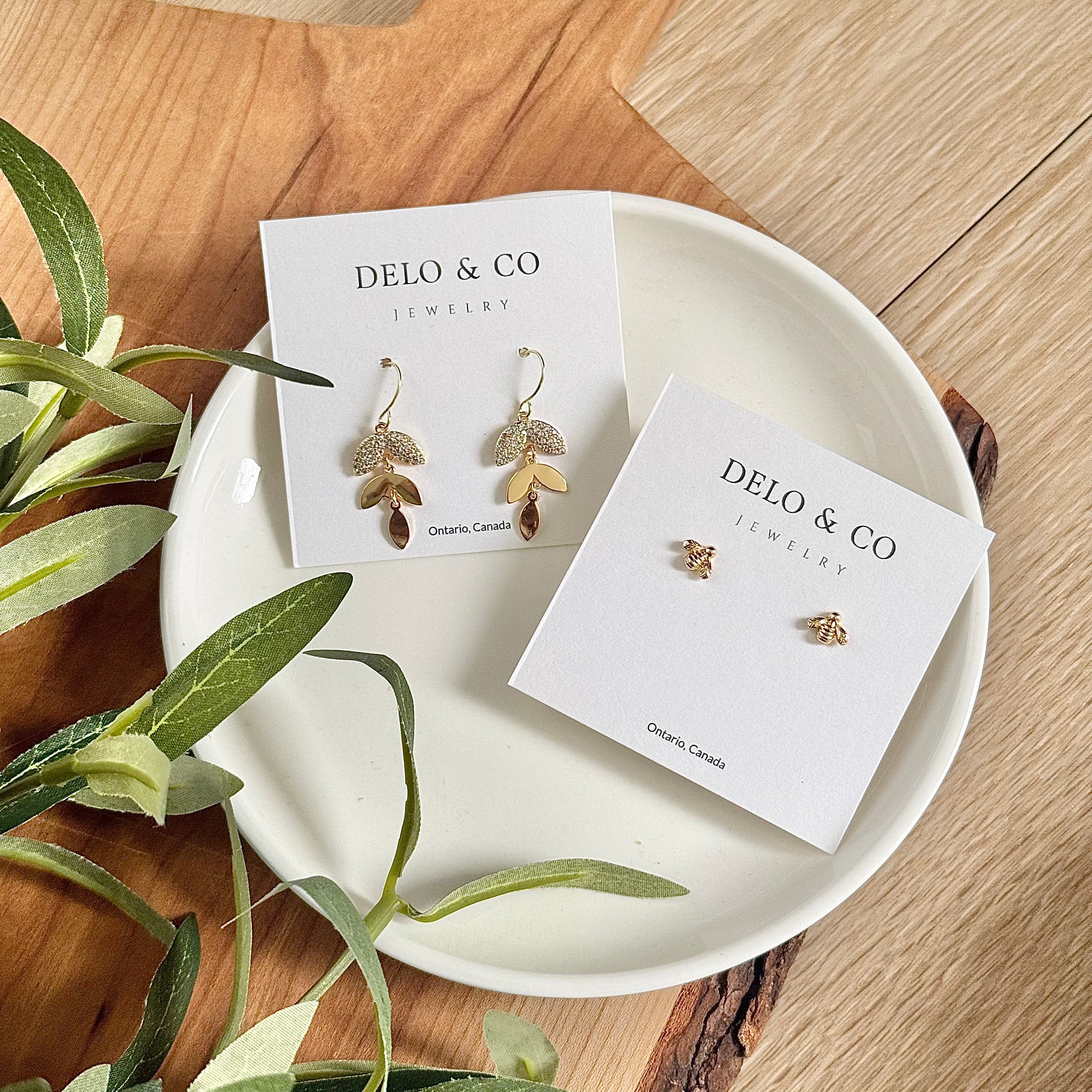 Bumble Bee Studs
