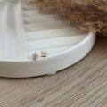 Sparkle Square Stud