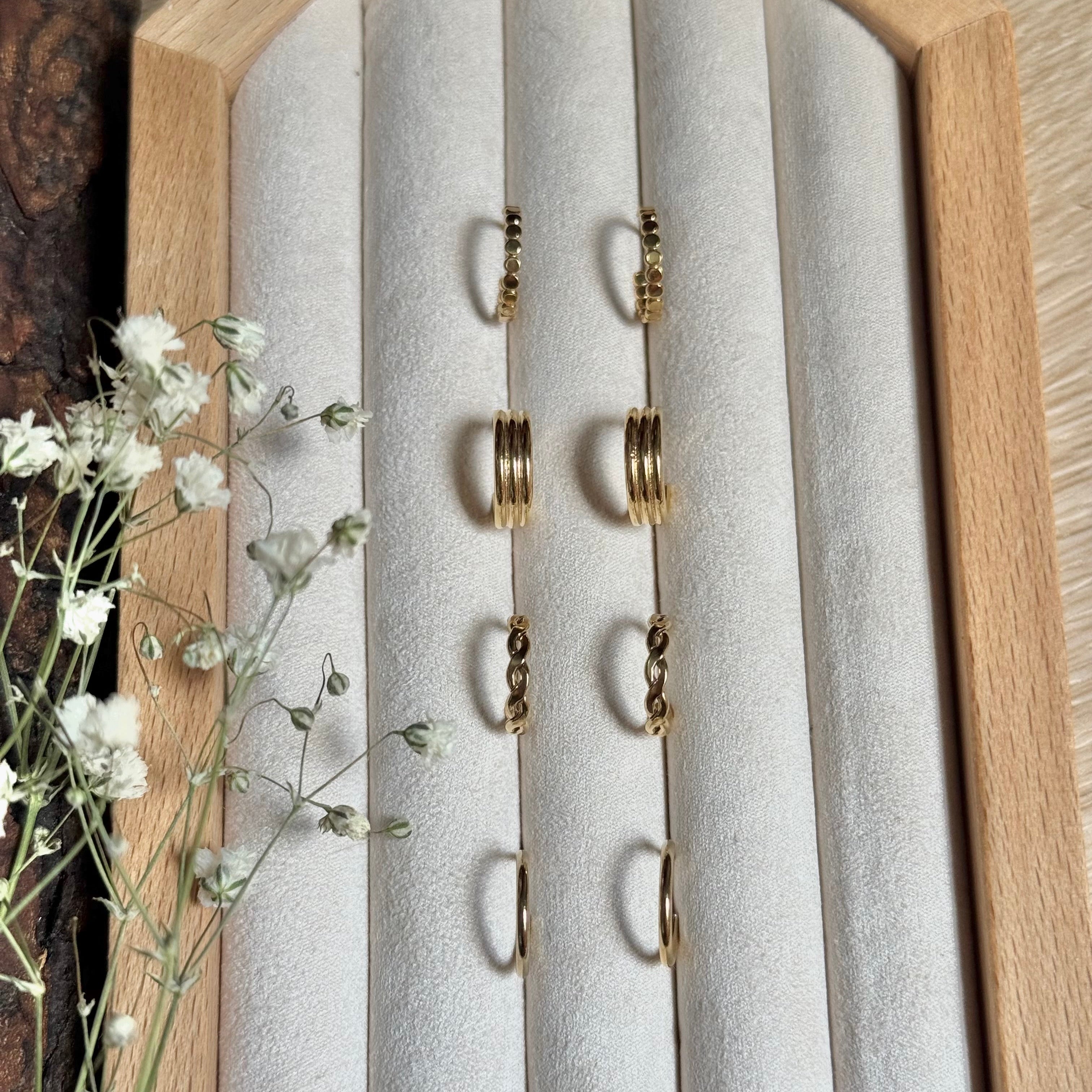 Mini Gold-Filled Hoops