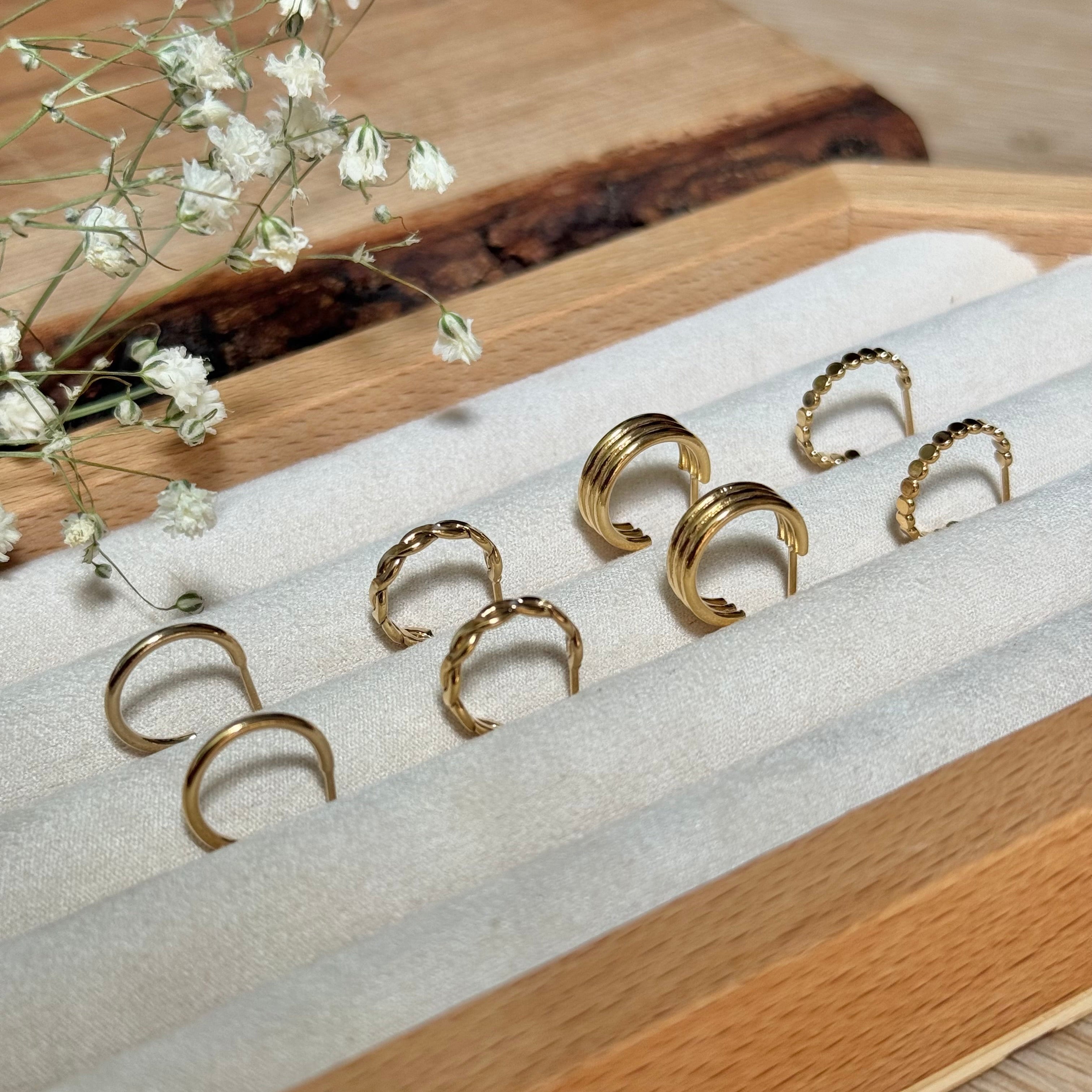 Mini Gold-Filled Hoops